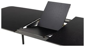 Tavolo da pranzo pieghevole con piano in rovere decorato 90x219 cm Montreux - Actona
