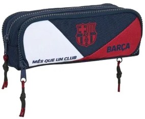 Astuccio Scuola F.C. Barcelona Corporativa Azzurro Rosso Granato (21 x 8 x 8 cm)