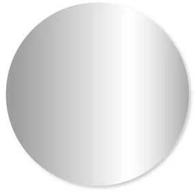Specchio contenitore nero, 1 anta apertura da sinistra P 12 x L 70 x H 70 cm