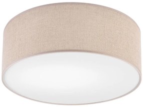 Plafoniera MONTE 1xE27/60W/230V Ø 35 cm marrone