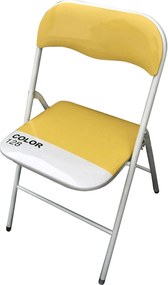 LUCIE - sedia pieghevole salvaspazio bicolor