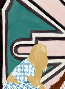 Élitis Carta da parati panoramica Ndebele - Panel 8