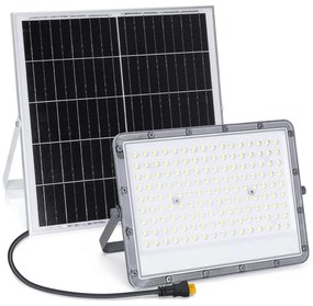 Aigostar - Proiettore solare dimmerabile a LED/200W/3,2V IP65 + telecomando