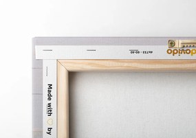 Quadro su tela – Cuoricino vintage e lanterne