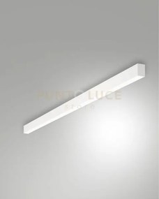 Millet plafoniera bianca a led 3000k 3380lm 23w opale on/off ip40 1...