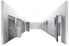 Steinel 056087-LED Plafoniera da bagno RSPROP2 LED/15,5W/230V 4000K IP54