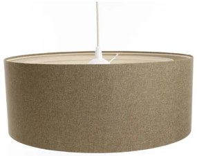 Lampadario a sospensione con filo BOHO TRINITI 1xE27/60W/230V marrone