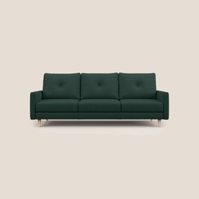 Matisse divano a 3 sedute allungabili e schienali in piuma d'oca in tessuto smacchiabile T17