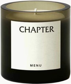 Candela profumata in vetro Chapter (buccia di limone, hinoki, cardamomo)