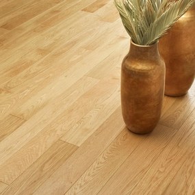Parquet massello striscia di parquet M in rovere naturale spazzolato natura sp. 10/2.5 mm 3 m²