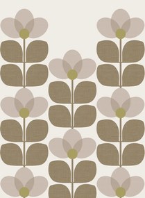 Isidore Leroy Carta da parati panoramica Flower - Naturel Panel B