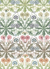 Rebel Walls Carta da parati Dear Little Dandelion - Rainbow
