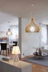Eglo 94951 - Lampada da tavolo COSSANO 1xE27/60W/230V