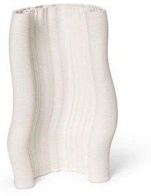 ferm LIVING - Moire Vase Off-White ferm LIVING