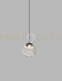 Puppet sospensione 22l fume' trasparente nero opaco 2 l22cc led 270...