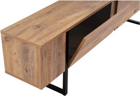 Mobile TV di colore naturale con effetto pino 180x50x29,5 cm Serenity – Kalune Design