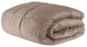Trapunta matrimoniale velluto Feeling beige