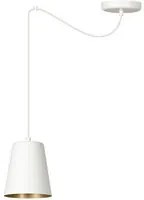 Lampada a Sospensione Link, Bianco, Acciaio, N/x200x14 cm, EPIKASA