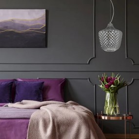 Lampadario a sospensione con filo ORLANDO 1xE27/60W/230V