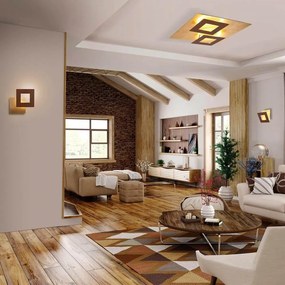 DALIA Applique LED 24W 3000K Corten +Oro