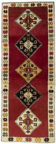 Gabbeh Tappeto persiano 70 x 180 Rosso (Iran) Annodato A Mano