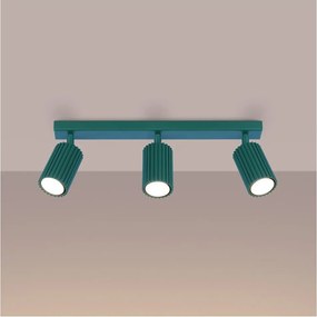 Brilagi - Faretto CRESTO 3xGU10/10W/230V turchese