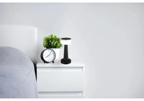 Globo 58447S - Lampada da tavolo LED dimmerabile ANGELIKA LED/1W/3,7V nera