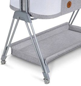 Lionelo - Culla per bambini 2in1 LUNA grigio