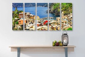 Quadri 5 pezzi – Costa d'Italia