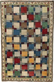 Gabbeh Tappeto 210x130 (Iran) Annodato A Mano