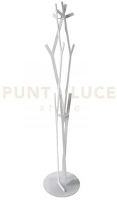 Appendiabiti da terra di design uty bianco marmo