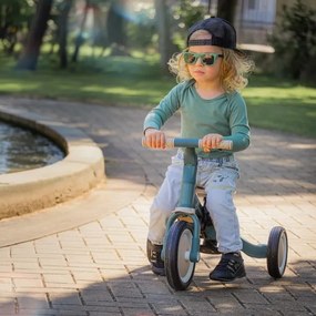PETITE&amp;MARS - Triciclo per bambini 5in1 TURBO Misty Green