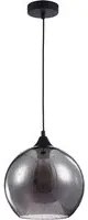 Lampada pendente Pendant in Metallo Bergen Nero