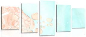 Quadri 5 pezzi – Astrazione del mare
