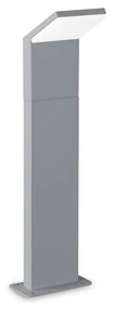 Piantana Contemporanea Style Alluminio Grigio Led 9W 4000K Ip54