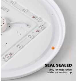 Brilagi - Plafoniera LED dimmerabile SMART LED/36W/230V Wi-Fi Tuya + telecomando