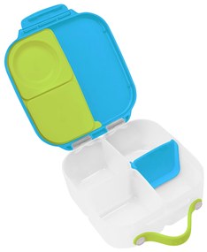 Box porta merenda medio – blu/verde