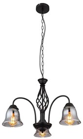 Globo 60298-3H - Lampadario a sospensione con catena GONNY 3xE27/60W/230V