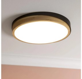 Brilliant - Plafoniera LED dimmerabile BAARLO LED/24W/230V diametro 35 cm nero