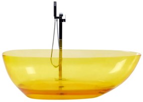 Vasca da bagno giallo 169 x 78 cm BLANCARENA Beliani