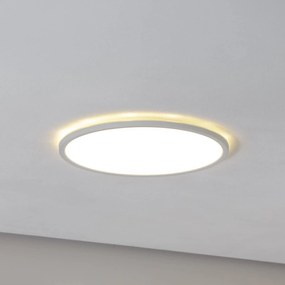 Pannello LED Aqua, Ø 40 cm, bianco, metallo/plastica CCT dimmerabile Aqua TK Lighting,, Bianco / Opale, Bagno, Metallo, Moderno, Pannello LED