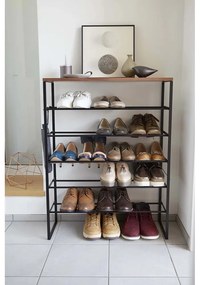 Scarpiera alta nera Tower - YAMAZAKI