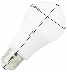 Lampada LED E27 A60 10,5W Colore Bianco Freddo 6.000K
