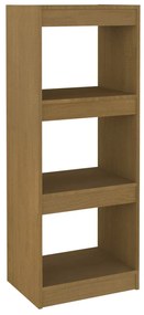 Libreria/Divisorio Miele 40x30x103,5 cm Legno Massello di Pino