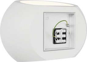 Applique da Parete G9 GLOBE in Gesso Pitturabile