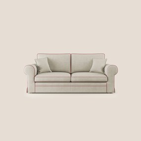 Lady divano classico bicolore in piuma d'oca realizzato con tessuto impermeabile T02