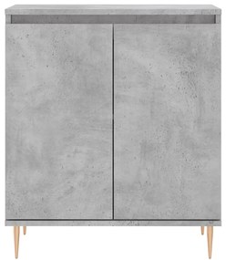 Credenza grigio cemento 60x35x70 cm in legno multistrato