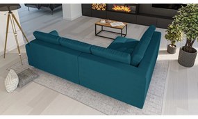 Divano angolare turchese (angolo sinistro) Ariella - Ropez