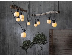 Catena luminosa a LED nera per esterni, lunghezza 5 m Circus Maxi - Star Trading