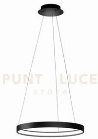 Anello sospensione nero verniciato diam.55cm 3000k 2965lm 33w